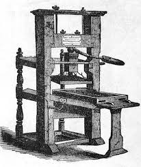 a gutenberg press