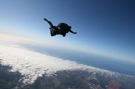 a skydiver