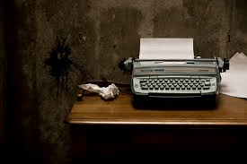 a typewriter