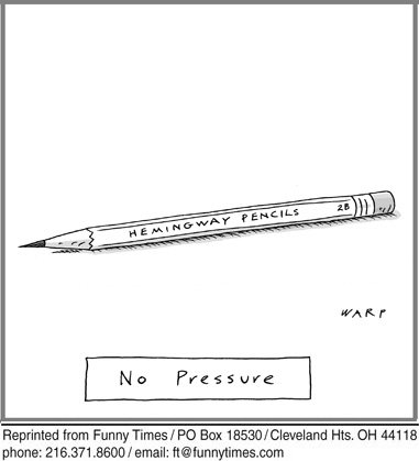 a pencil
