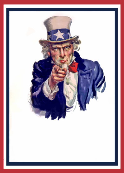 Uncle-Sam-World-War-2-Poster