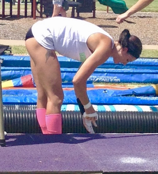 Pole Vaulting in Port Aransas