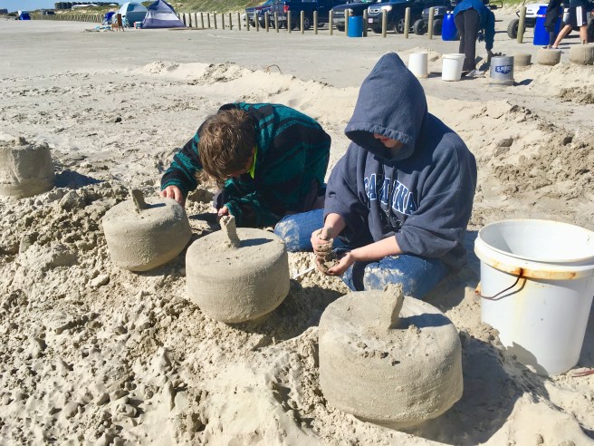 Pumpkins on the Beach