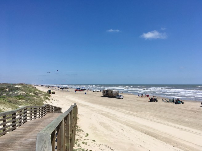 Easter weekend on the beach